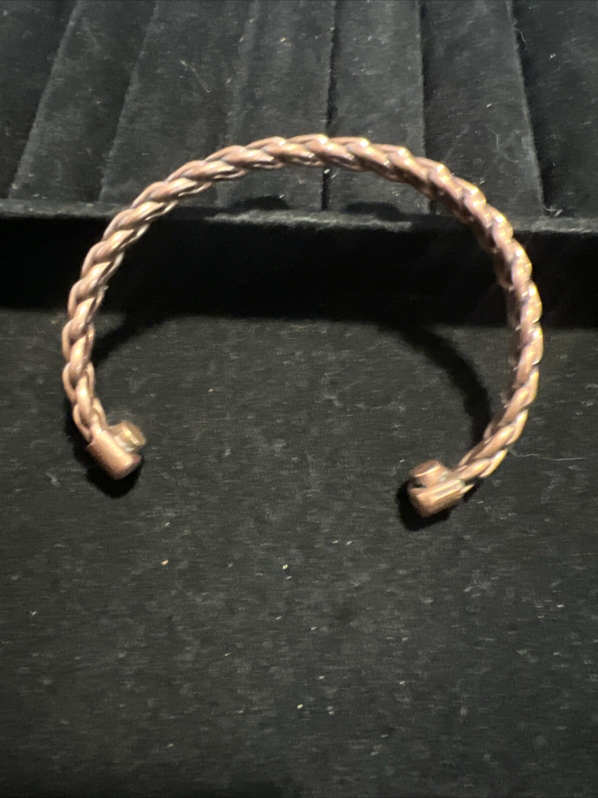 Vintage Solid Copper Cuff Bracelet For Women and … - image 6