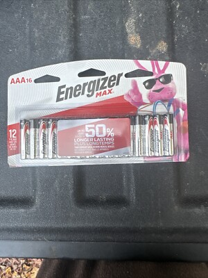 ENERGIZER MAX AAA BATTERIES 16 COUNT