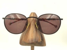 Vintage ESQ Esquire REM Q-708 Chestnut Metal Round Sunglasses FRAMES ONLY