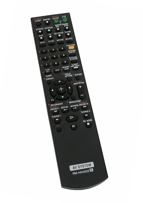 New RM-AAU022 Remote Control Replace for Sony AV Home Theater System HT-SF2300