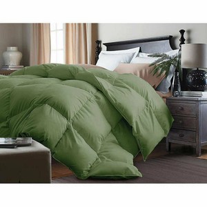 Microfiber Down Alternative Comforter All Season Warmth Green