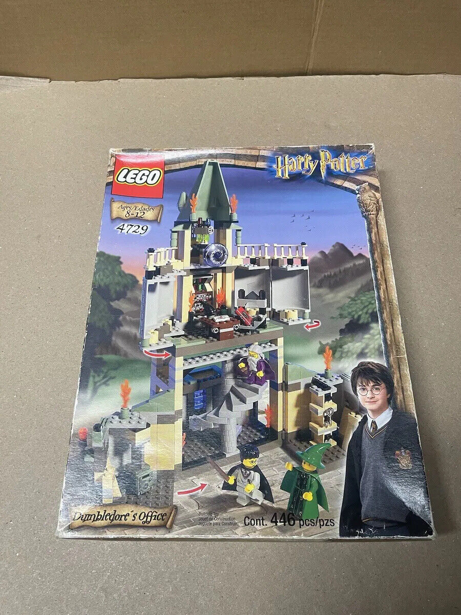 Lego Harry Potter Set 4729 Dumbledore's Office Complete with 3 Minifigs  673419015103