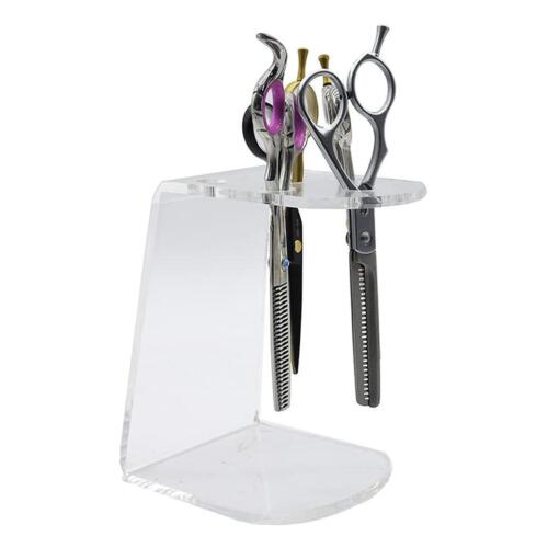 Scissor Holder 6 Holes Acylic Storage Rack Case Groomer Tool Hairdressing Tool - Picture 1 of 10