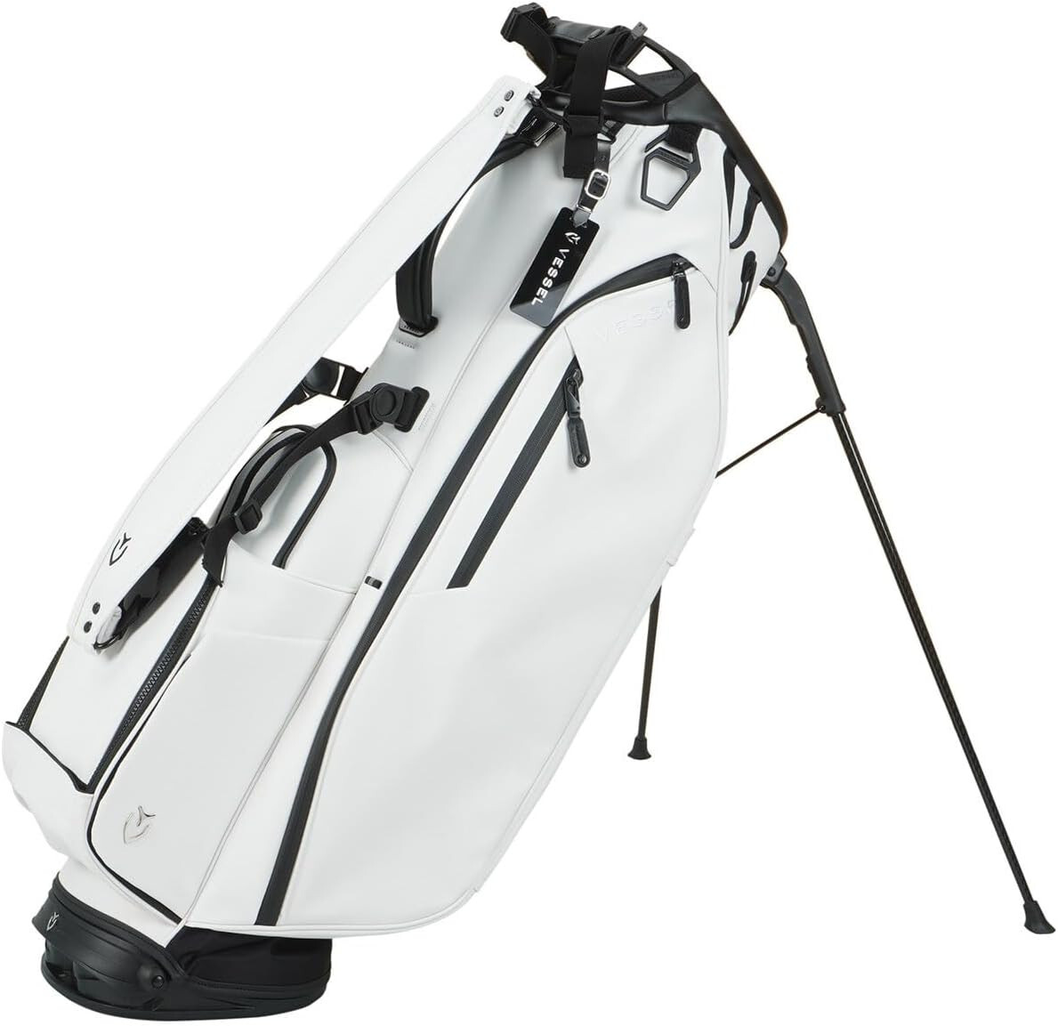 Мужская сумка VESSEL Golf Caddy Bag PLAYER 40 с одним ремешком 8 5x47 дюймов 34 кг белого цвета 93190₽