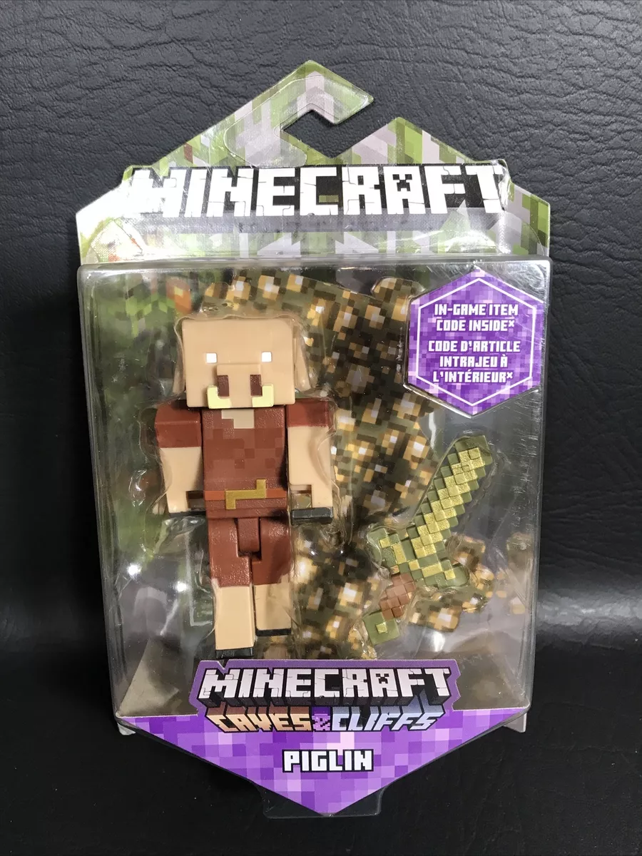 Figura Básica Minecraft - Caves and Cliffs - Piglin - Mattel -  superlegalbrinquedos