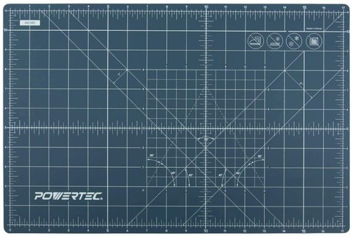 POWERTEC Cutting Mat 12" x 18" x 3 mm Triple Layered (61001) - Picture 2 of 8