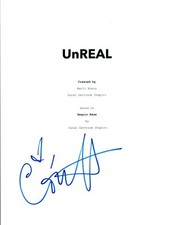 Constance Zimmer Signed Autographed UnREAL Pilot Episode Script COA AB