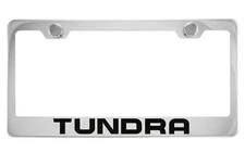 Chrome License Plate Frame For Tundra