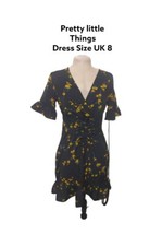 New Floral #PrettyLittleThings Midi Dress S/8