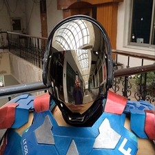 Robots Cop Murphy Helmet Costume DJ MC Fancy Dress Party Mask Club Nightclub