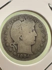 1904 O Barber Quarter