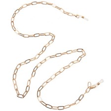 Charming Golden Glasses Cord Eyeglasses String Holder for Reading and Sunglasses