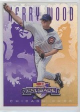 1998 Leaf Rookies & Stars Crusade Update Purple 97/100 Kerry Wood #127 0b67