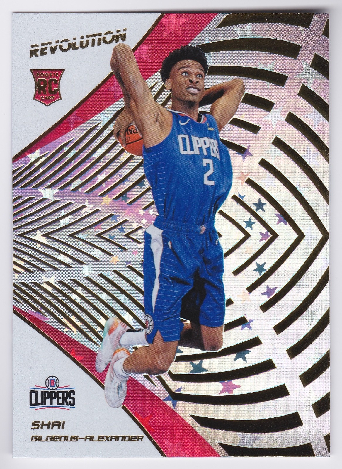 2018-19 Panini Revolution Shai Gilgeous-Alexander #103 Astro RC Clippers Thunder