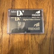 Mini DV Head Cleaner for Digital Video Cassette MDV HC1 Dry Type Maxell