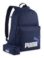 Puma Phase Backpack Set Rucksack Utensilientasche Rucksack Navy Dunkelblau