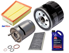 FOR RENAULT MEGANE MK3 1.5 DCi 09-14 OIL AIR FUEL CABIN FILTERS ENGINE OIL SET