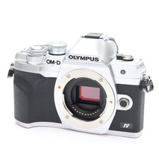 Olympus OM-D E-M10 Mark IV Silver Mirrorless Camera Body -Near Mint- #364