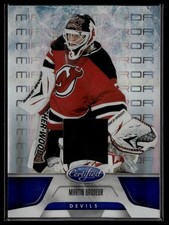 Martin Brodeur /99 Mirror Blue 2011-12 Panini Certified #52 New Jersey Devils