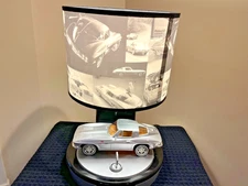 1963 Corvette Stingray Desk Table Lamp Working Light & Sound