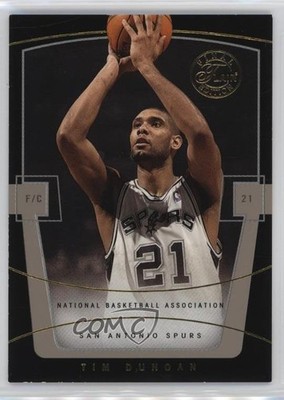 2003-04 Flair Final Edition Collection Row 1 39/100 Tim Duncan #56 HOF e1e
