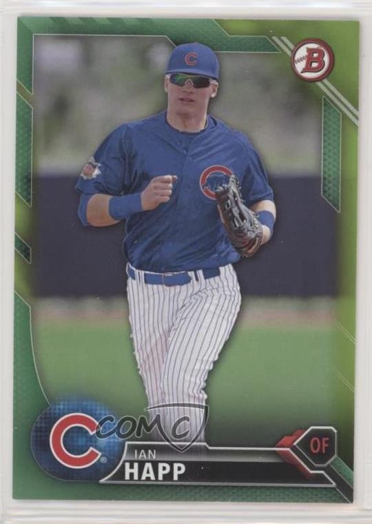 2016 Bowman Prospects Green 86/99 Ian Happ #BP64 0z6