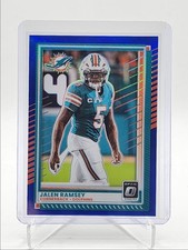JALEN RAMSEY 2025 DONRUSS OPTIC BLUE PRIZM DOLPHINS /249 Q6633