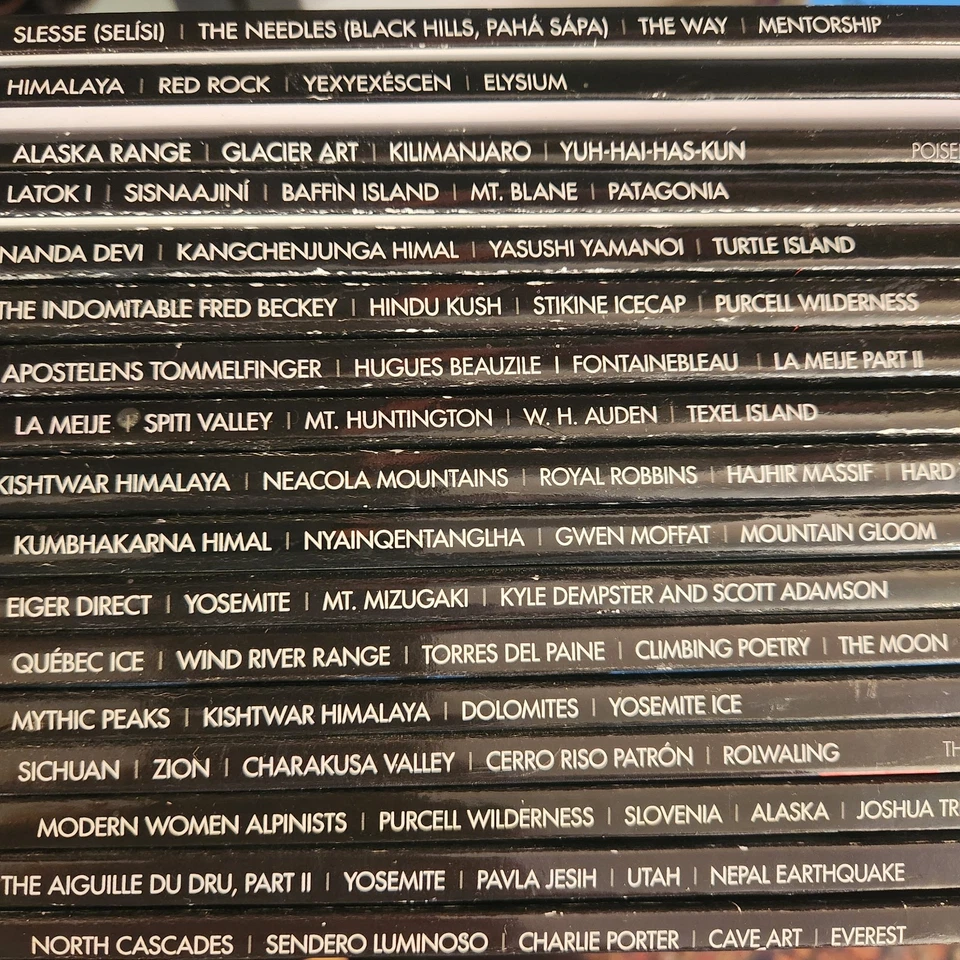 Alpinist Magazine 2014-2021 Volumes 51-62, 64, 72-74 You pick your grouping! - Image 3 of 4