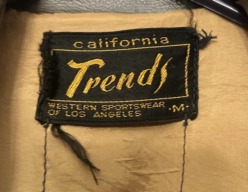 Chaqueta de Colección California Trends Western Sportswear Imitación Cuero Talla Mediana Foto 2 de 4