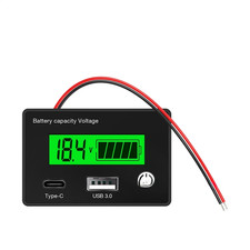Battery Tester Battery Capacity Adjustable Voltage Settings Fast Detection