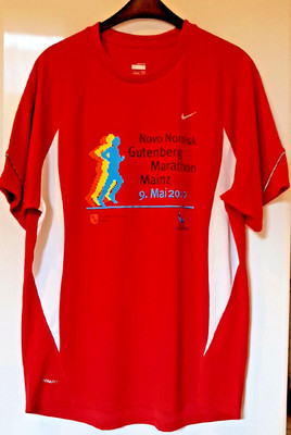 Mainz Gutenberg Marathon 2010 Novo Nordisk_Helfer-Shirt_Nike Fit Dry_L_Polyester