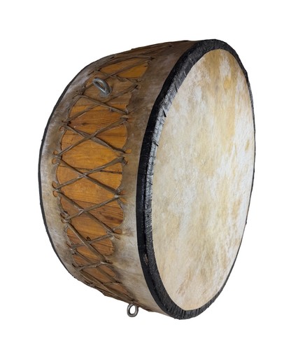 Mother Drum Made from Cowhide 40 x 15" Powwow Drum