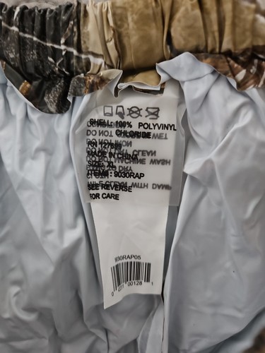 Real Tree Camo Rain Suit XL Jacket Pants Camouflage Waterproof Breathable Shell - Picture 8 of 8