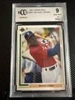 1991 Upper Deck #SP1 Michael Jordan Baseball Rookie Card BGS BCCG 9 Near Mint+