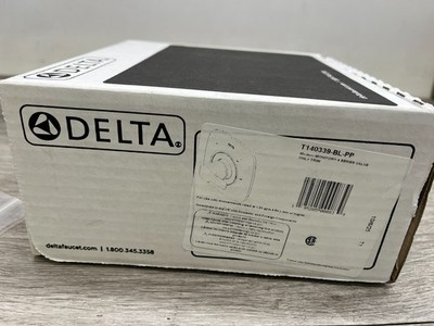 Delta Modern T140339-BL-PP Monitor 14 Series Valve Only Trim - Matte Black