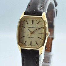 Orologio ORIENT I535402-40 Quarzo Acciaio Inox Oro Donna【USATO】