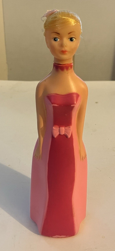Vintage Hazel Bishop Angelique Daydream Bubble Bath Play Doll Full