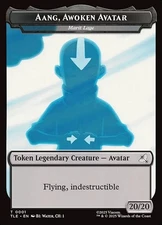 Aang, Awoken Avatar (Marit Lage) Token Foil #1 | TTLE Avatar Eternal | MTG