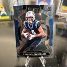 2025 Panini Select Tetairoa McMillan Concourse ROOKIE #44 Carolina Panthers ROY