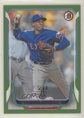 2014 Bowman Green 147/150 Jurickson Profar #170 06z2