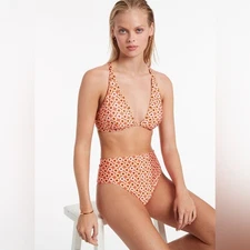 Jets Australia Bikini FIAMMA size 6 geometric orange