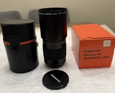 Celestron 500mm F8 Telephoto Mirror Lens With Original Box
