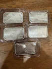 SilverTowne Winchester Indiana 5oz .999 Fine Silver Bar One Ounce Collectible