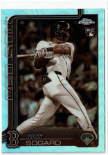 2025 Topps Chrome - Sepia Refractor Nick Sogard #123 (RC)