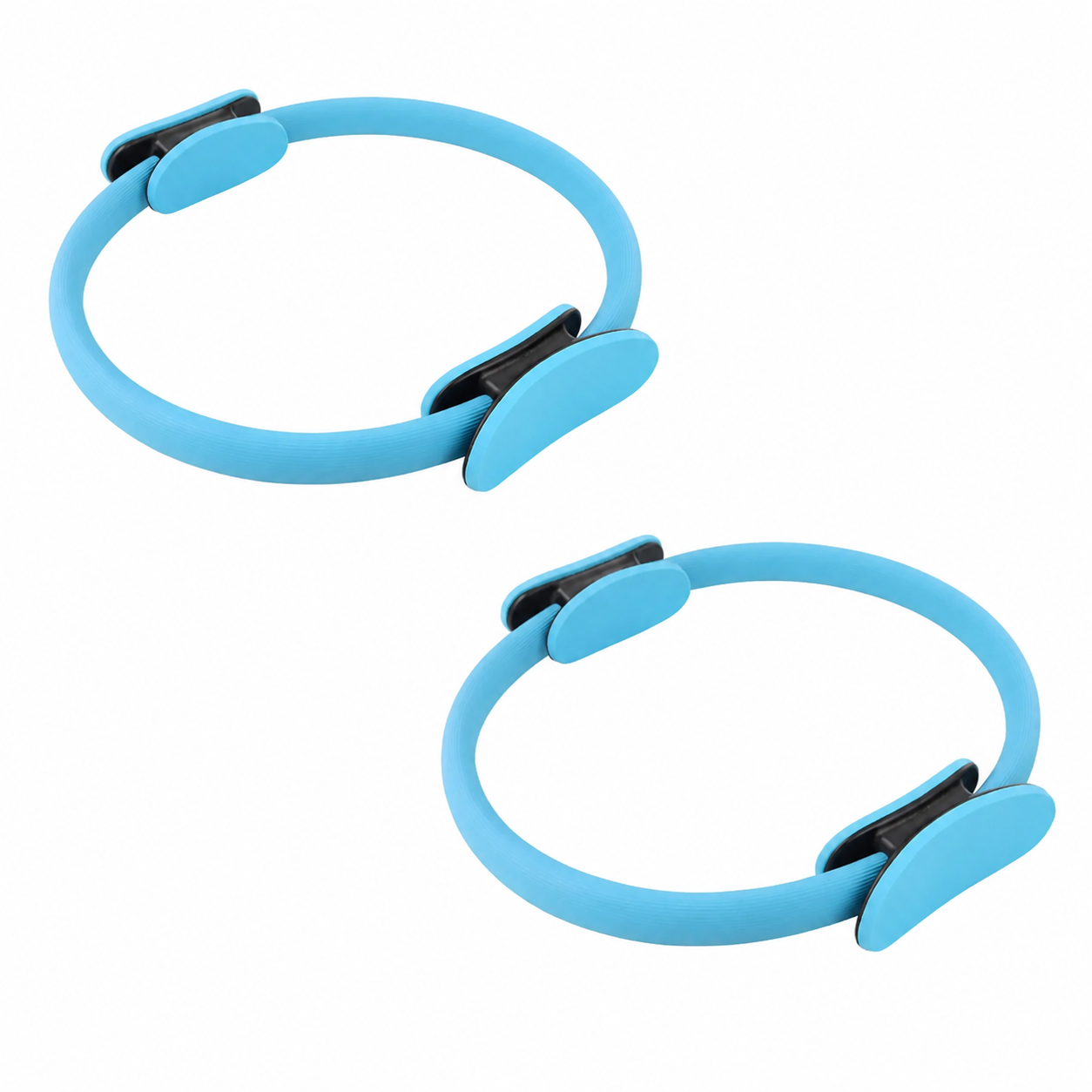 2x Pilates Ring Yoga Fitness Magic Circle Double Handle Resistance Exercise Ring - Image 2