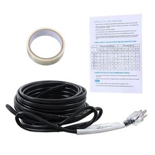 Heat Tape For Pipe Freeze Protection 30 Feet For Water Pipes Heating Cable 120V
