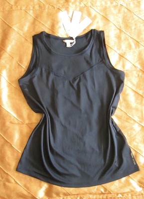 ESPRIT SPORT DAMEN BASIC FREIZEIT TRÄGERTOP SHIRT DUNKELBLAU M, 38 NEU