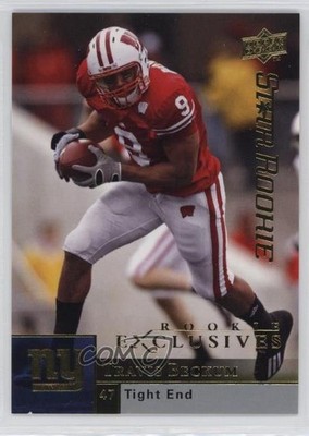 2009 Upper Deck Rookie Exclusives Travis Beckum #12 1u6