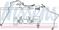 Nissens Hochdruckleitung Klimaanlage FüR Audi A3 2.0 TDI 1.9 VW Golf V Skoda