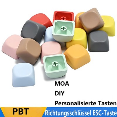 PBT Taktile MOA Keycap DIY Quadratische / ESC Tastenkappe Farben Selbstauswähle